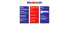 Desktop Screenshot of film.umea.com